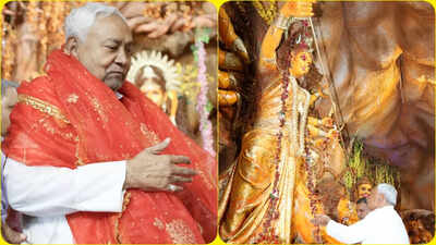 nitish-kumar-durga-puja